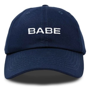 Dalix Babe Embroidered Cotton Baseball Cap Adjustable Dad Hat Womens - 1 of 4