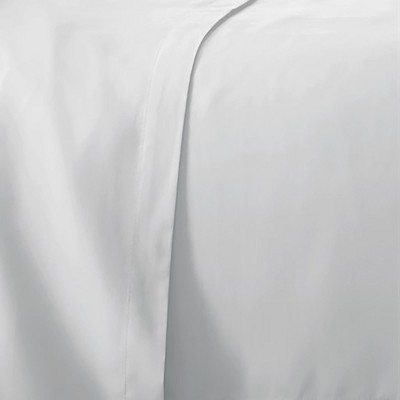 Luxurious White Full Cotton Sateen 4-Piece Sheet Set
