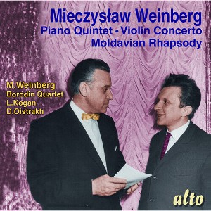 Mieczyslaw Weinberg - Weinberg Plays Weinberg: Piano Quintet /Moldavian Rhapsody / VC CON (CD) - 1 of 1