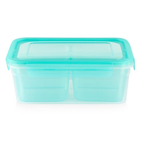 Rubbermaid Easy Find Lids 8.5 Cup Plastic Large Rectangle Food Storage  Container Clear : Target