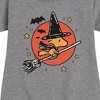 - Peanuts - Woodstock Witch Graphic Short Sleeve Fleece Dress - 2 of 4