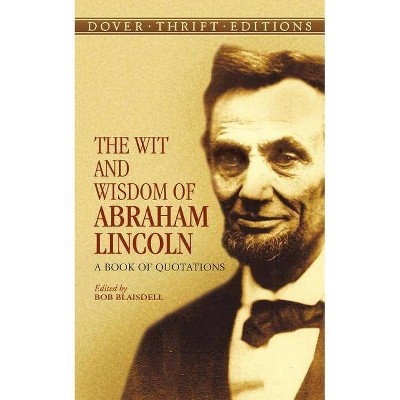 The Wit and Wisdom of Abraham Lincoln - (Dover Thrift Editions) (Paperback)