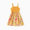 Disney Mickey and Friends Family Matching Outfits Floral Print Crochet Trim Maxi Dress for Beach Vacation - 4 of 4