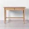 Wood & Cane Writing Desk - Hearth & Hand™ with Magnolia - image 2 of 4