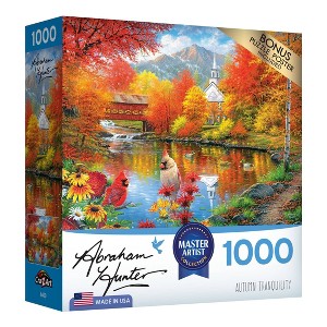 RoseArt Abraham Hunter Autumn Tranquility Jigsaw Puzzle - 1000pc - 1 of 4