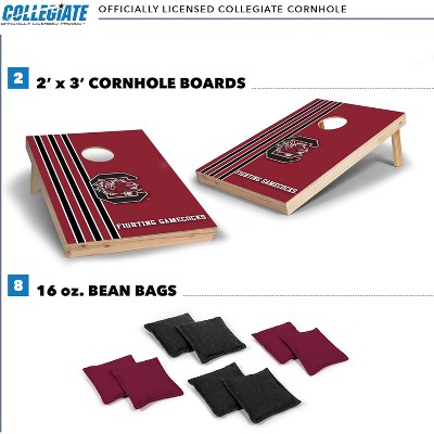 NCAA South Carolina Gamecocks 2'x3' Wood Cornhole Set