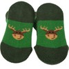 Pavilion Gift Company -  Forest Green Moose - 0-12 Socks - Socks - 3 of 4