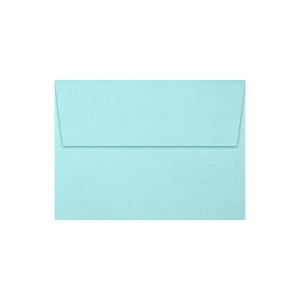 LUX A7 Invitation Envelopes 5 1/4 x 7 1/4 50/Box Seafoam LUX-4880-113-50 - 1 of 3