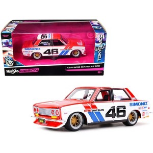 Datsun 510 #46 "Simoniz" BRE (Brock Racing Enterprises) "Tokyo Mod" 1/24 Diecast Model Car by Maisto - 1 of 4