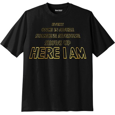 KingSize Slogan Graphic T-Shirt