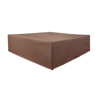 WestinTrends Outdoor Patio Water Resistant Conversation Set Cover (Large)