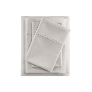 Gracie Mills Aryn 300TC BCI Cotton Sheet Set with Z Hem - 1 of 4