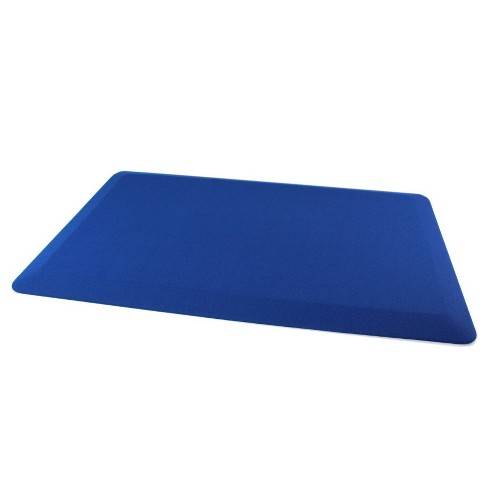 20x32 Standing Comfort Mat Rectangular Blue - Floortex : Target