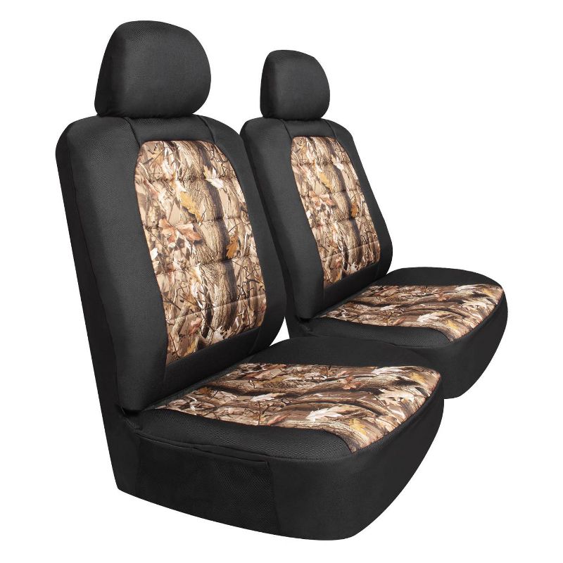 Pilot Automotive Bully Camo Low Back Seat Cover Pair, 1 of 4