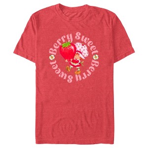 Men's Strawberry Shortcake Sweet Center Berry T-Shirt - 1 of 4