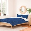 Deny Designs Camilla Foss Northern Sky Duvet Cover and Pillow Shams Blue - 3 of 4