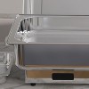 Rectangular Electric Chafing Dish Set - 9QT Buffet Warmer with Temperature Control & Glass Lid, for Catering - 3 of 4
