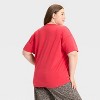 Women's Short Sleeve Round Neck Oversized Graphic T-Shirt - Wild Fable™ - 2 of 3