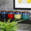 Gibson Home Empressa 4 Piece 14 Ounce Stoneware Assorted Belly Shaped Mug Set - 4 of 4