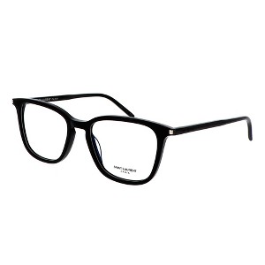 Saint Laurent SL 479O 001 Unisex Square Eyeglasses Black 52mm - 1 of 3