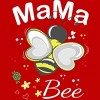 Men's Design By Humans Mama Bee Floral Pattern By Aminemangaka1 Tank Top - 2 of 2