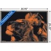 Trends International Lion With Headphones Framed Wall Poster Prints - 3 of 4