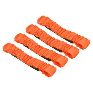 Unique Bargains Party Day Carnival Relay Games Elastic 3-Legged Race Bands 4 Pcs 18.5" - 1 of 4