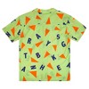 Dragon Ball Super Master Roshi Short Sleeve Green Button-Down Shirt - 2 of 3