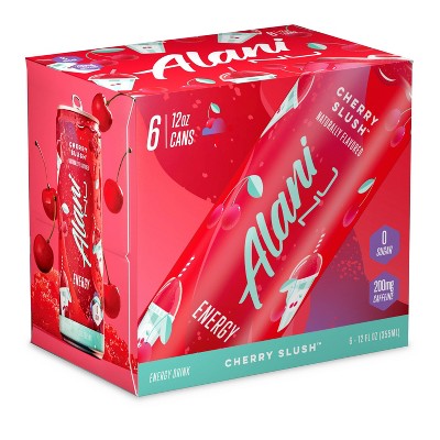 Alani Cherry Slush Energy Drink - 6pk/12 Fl Oz Cans : Target