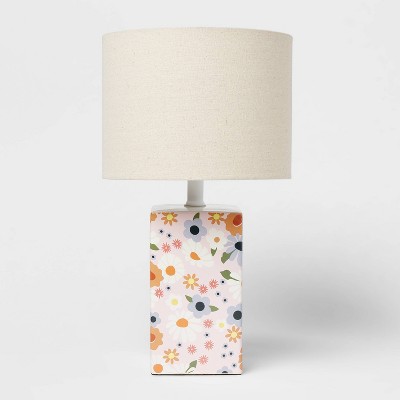 Floral Print Table Lamp - Pillowfort™