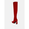 Star Gazer Slim Block Heel Long Boots - 3 of 4