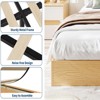 Solid Wood Platform Bed Frame - No Box Spring Needed with Wood Slat Support, Minimalist Bedroom Design (Pine, Easy Assembly) - 4 of 4