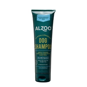 ALZOO Unscented Plant-Based Hypoallergenic Dog Shampoo - 8 fl oz - 1 of 4