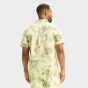 Houston White Men's Short Sleeve Collared Henley Shirt - 2 of 3