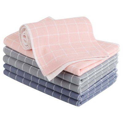 Piccocasa 100% Cotton Absorbent Kitchen Quick Drying Towel And Dishcloth  Towels 8 Pcs Beige 13 X 27+13 X 13 : Target