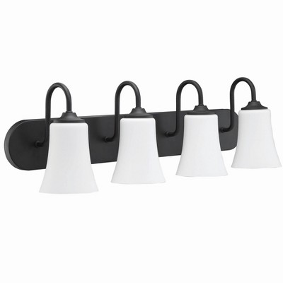 Craftmade Lighting Gwyneth 4 - Light Vanity in  Flat Black