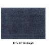 Micro Plush Collection 100% Polyester Solid Tufted Bathroom Rug with Gel Form Backing, Machine Washable, Tumble Dry Bath Mat - 2 of 4