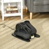 Soozier Powered Foot Pedal Exerciser, Seated Under Desk Bike Elliptical Machine, Mini Rehabilitation Bike w/ Adjustable Speed, Remote & LCD Display - 3 of 4