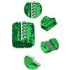 INSPIRE CHIC Women's Elastic Interlocking Buckle Sequin Waist Belt - 2 of 4