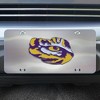 NCAA LSU Tigers Stainless Steel Metal License Plate - 2 of 4