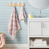 Floral Kids' Hand Towel Purple - Pillowfort™ - 2 of 4