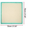 INSPIRE CHIC Women's Polka Dot Square Neckerchief Headband 27.56*27.56 inches(L*W) - 3 of 4