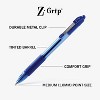Zebra Z-Grip Retractable Ballpoint Pen Medium Point 1.0mm Blue Ink 96/Pack (22296) - 4 of 4