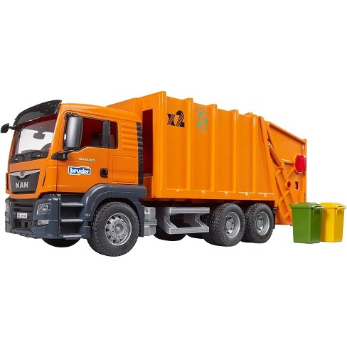 Bruder green 2024 garbage truck