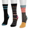 MUK LUKS Women's 3 Pack Boot Socks - 2 of 2