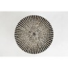 Jofran,Global Archive Round Terrazzo Handcrafted Capiz Shell Accent Table- Black Color - 2 of 4