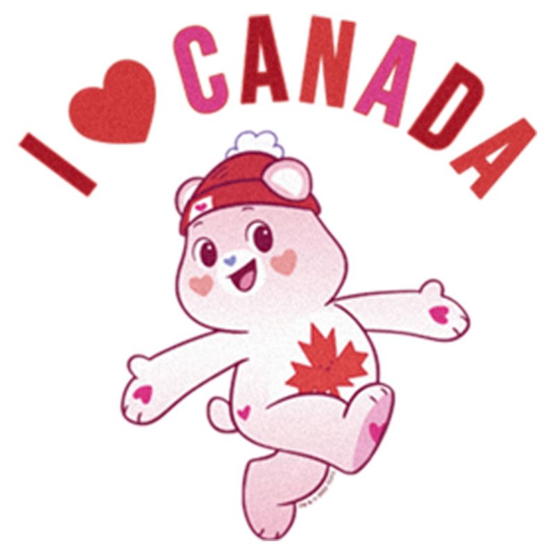 Infant's Care Bears True North Bear I Heart Canada Onesie, 2 of 4