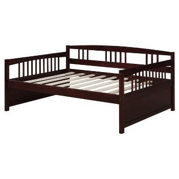 Full Clara Wood Daybed Espresso - Dorel Living