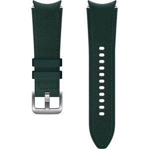 Galaxy Watch4 Hybrid Leather Band S/M (ET-SHR88SGEGUJ) - Green - Certified Refurbished - 1 of 4