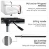 Yaheetech Modern Office Chair Height Adjustable Swivel Chair Mid Back PU Leather Chair - 4 of 4
